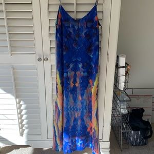 Lulu’s watercolor maxi dress